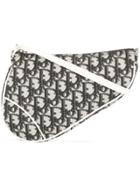 Christian Dior Pre-owned Trotter Saddle Hand Bag - Black