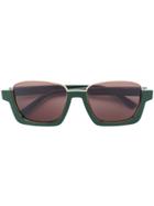 Marni Eyewear Marni Crop Sunglasses - Green