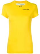 Off-white Printed T-shirt - Yellow & Orange