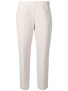 Piazza Sempione Classic Tailored Trousers - Neutrals