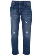 Current/elliott 'the Boyfriend' Jean, Women's, Size: 27, Blue, Cotton/polyester/spandex/elastane