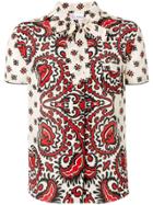Red Valentino Printed Shortsleeved Shirt - Multicolour