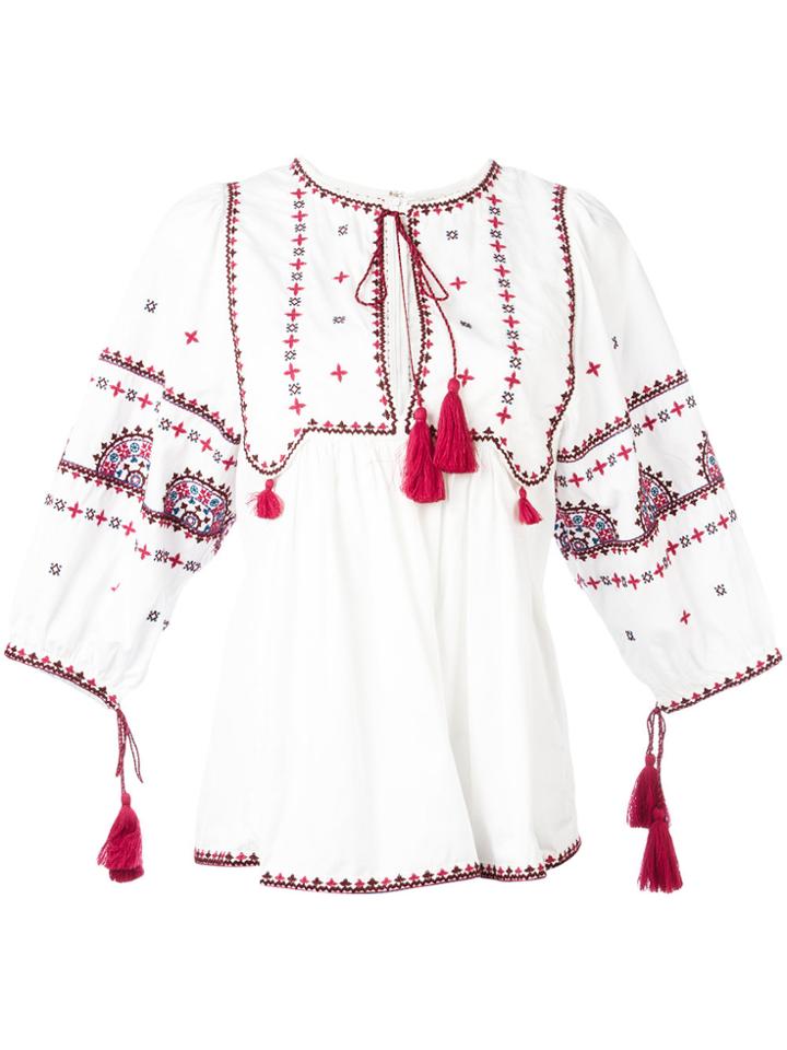 Talitha Sindhi Blouse - White