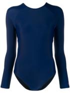 Perfect Moment Longsleeved Swimsuit - Blue