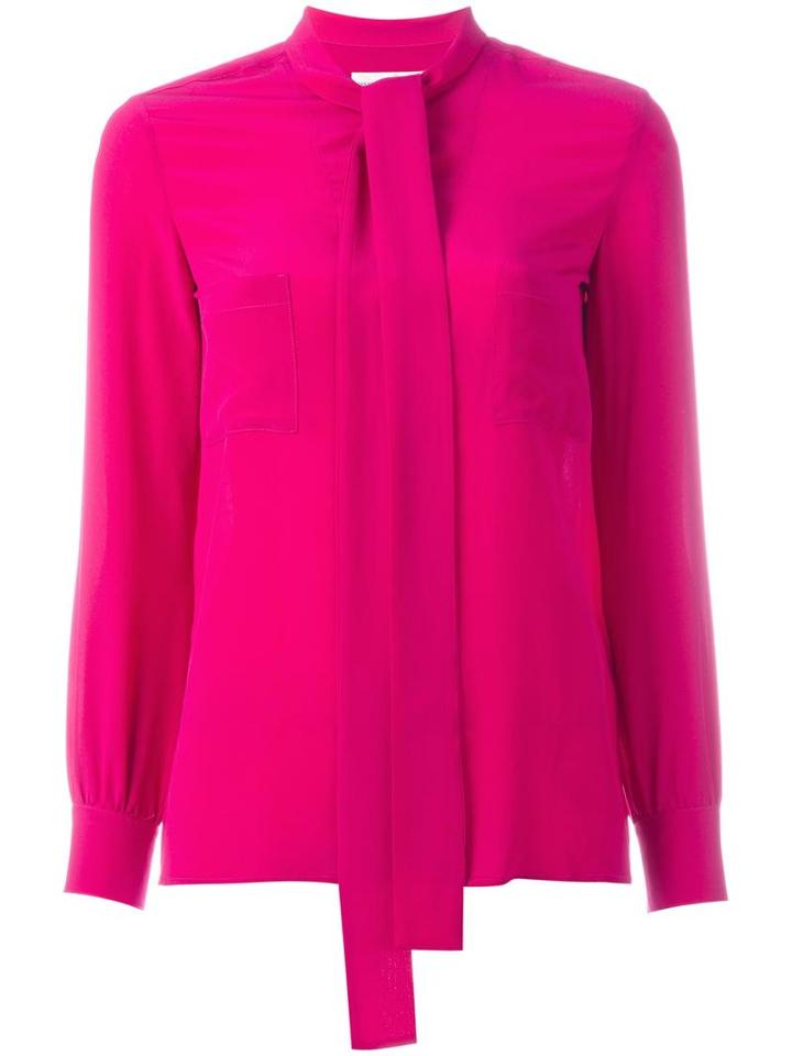 Golden Goose Deluxe Brand Chicago Shirt, Women's, Size: Large, Pink/purple, Silk