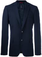 Fay Formal Blazer, Men's, Size: 54, Blue, Viscose/wool