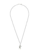 Emanuele Bicocchi Wing And Cross Pendant Necklace - Silver