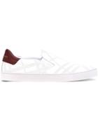 Burberry Slip-on Sneakers - White
