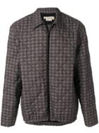 Marni Quilted Checked Jacket - Grey