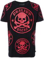 Skull Print T-shirt - Men - Cotton - M, Black, Cotton, Philipp Plein