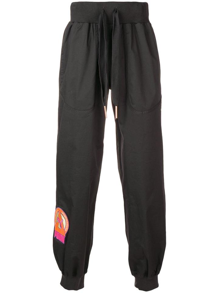 Puma Elasticated Waist Track Pants - Black