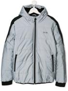 Boss Kids Teen Reflective Puffer Jacket - Grey