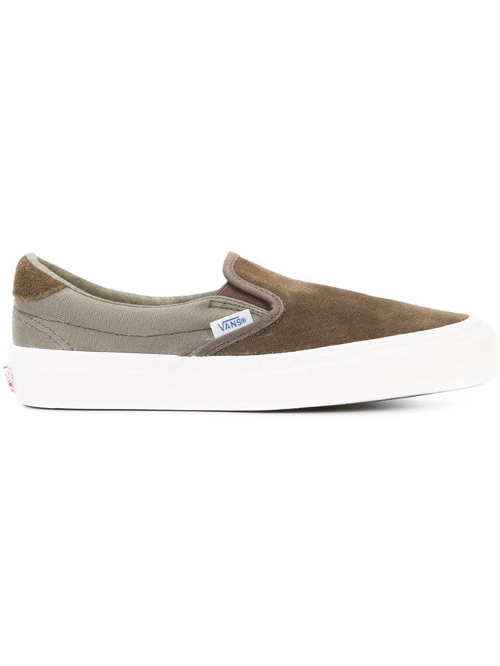 Vans Slip-on Sneakers - Green