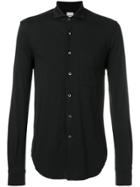 Aspesi Fitted Long Sleeved Shirt - Black