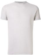 John Smedley Round Neck T-shirt - Grey