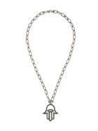 Monan Pendant Necklace - Black