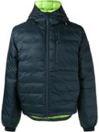 Canada Goose 'lodge' Down Jacket, Men's, Size: Xl, Blue, Nylon/recycled Polyester/polyester/feather Down