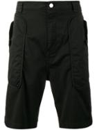 Helmut Lang - Utility Panelled Shorts - Men - Cotton/spandex/elastane - 28, Black, Cotton/spandex/elastane