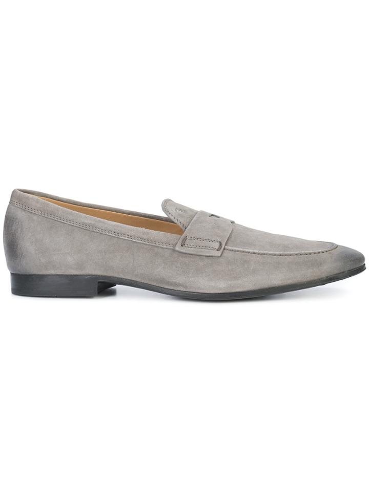 Tod's Classic Slip-on Loafers - Grey