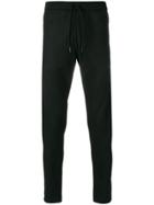 Tomas Maier Felted Wool Sweatpant - Black
