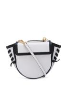 Wandler Curved Trapeze Bag - White