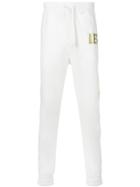 Les Benjamins Side Stripe Track Pants - White