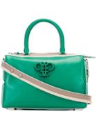 Emilio Pucci Logo Appliqué Crossbody Bag, Women's, Green