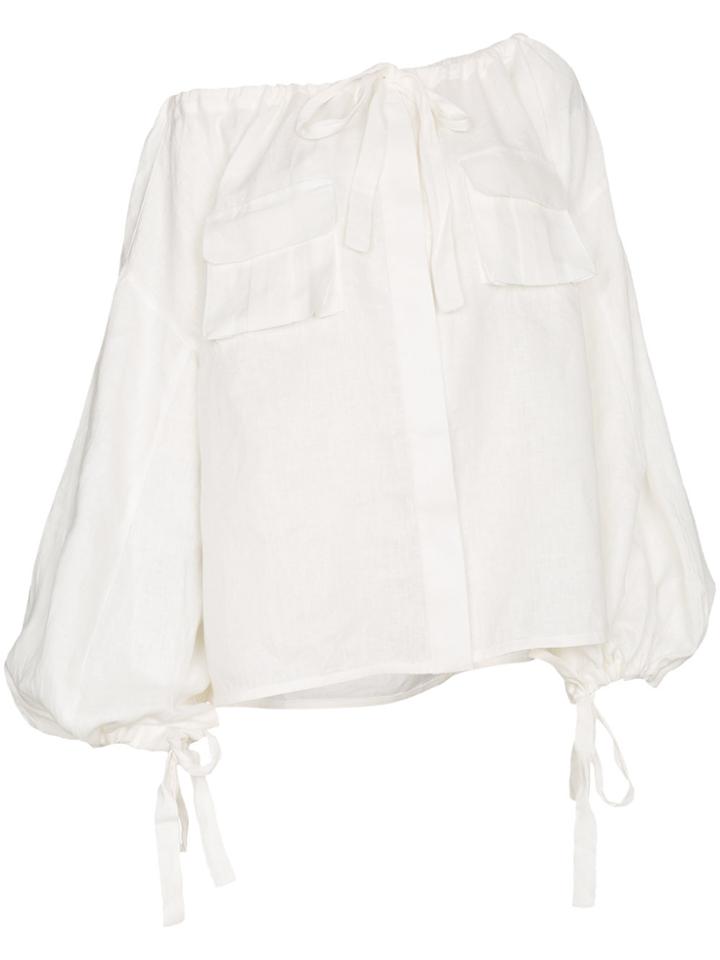 Zimmermann Golden Skater Shirt - White