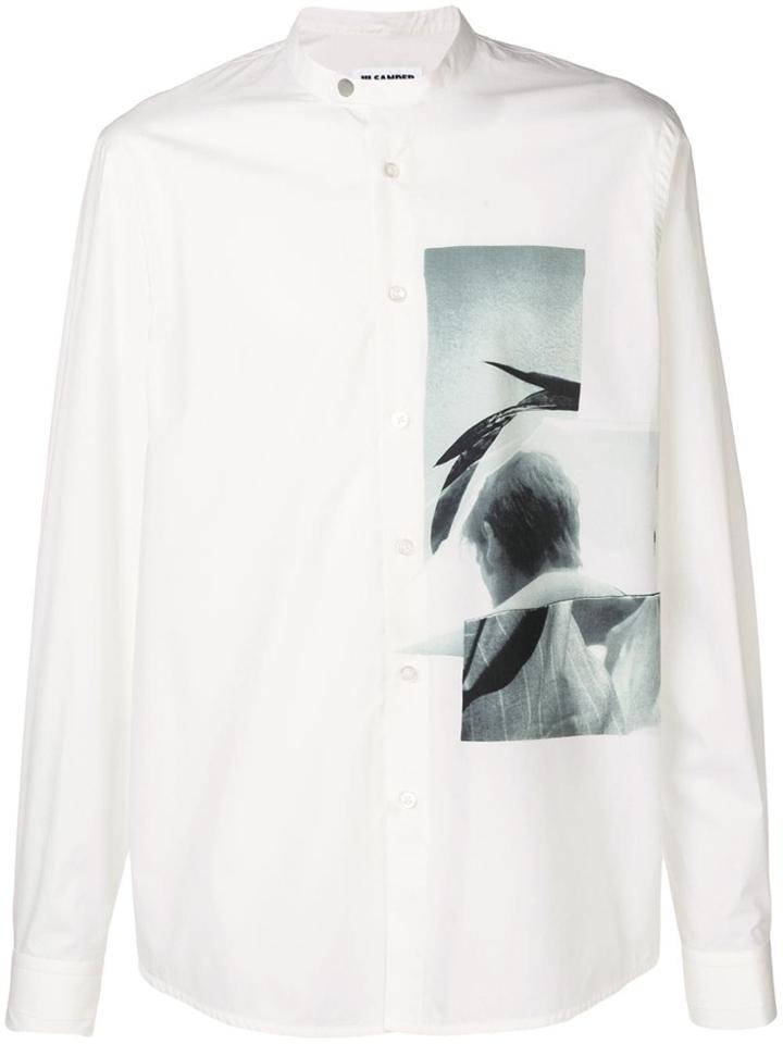 Jil Sander Graphic Print Shirt - White
