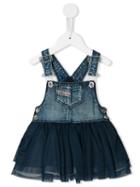 Diesel Kids - Dafni Dress - Kids - Cotton/nylon/polyester - 24 Mth, Blue