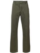 Visvim - Straight Trousers - Men - Cotton - 3, Green, Cotton