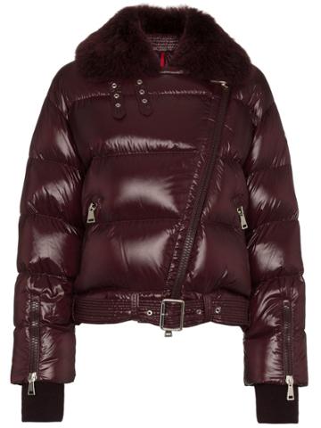 Moncler Monc Foulque Jkt - Purple
