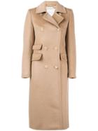 Max Mara Max Mara Camel Double Breasted Coat - Brown