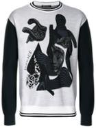 Versace - Medusa Jumper - Men - Polyamide/viscose/wool - 46, Grey, Polyamide/viscose/wool