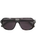 Stella Mccartney Eyewear Oversized Aviator Sunglasses - Grey