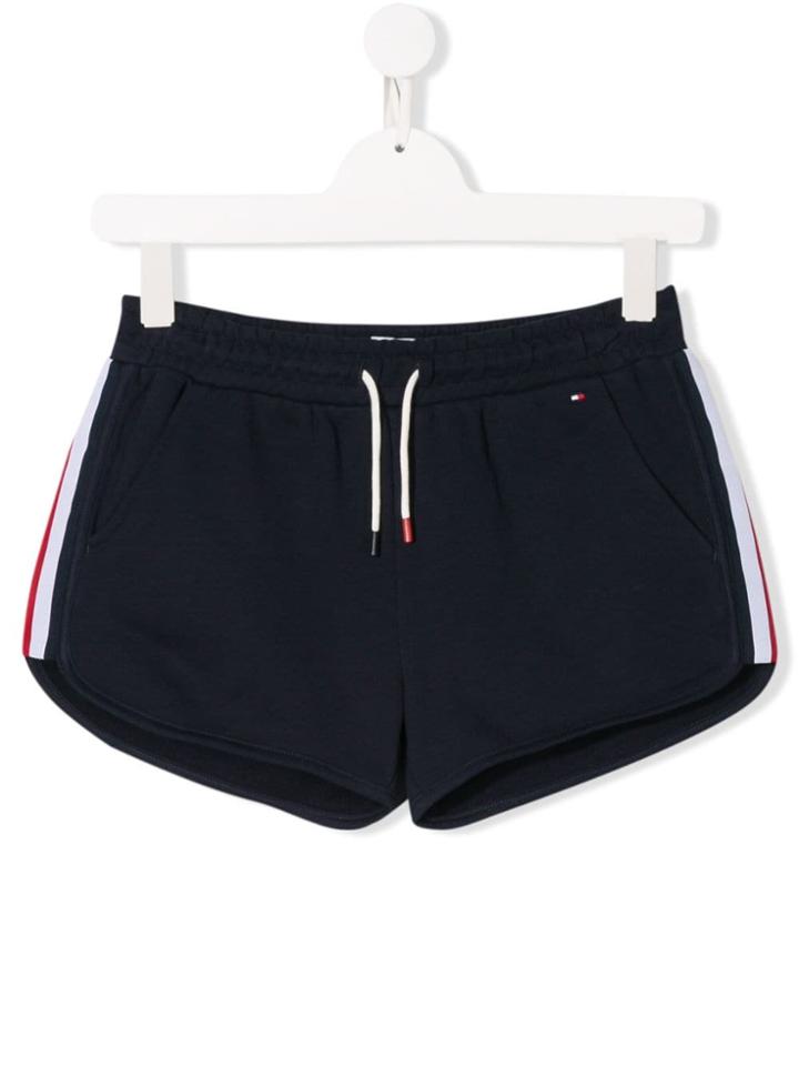 Tommy Hilfiger Junior Drawstring Waist Shorts - Blue