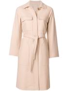 Red Valentino Belted Trench Coat - Nude & Neutrals
