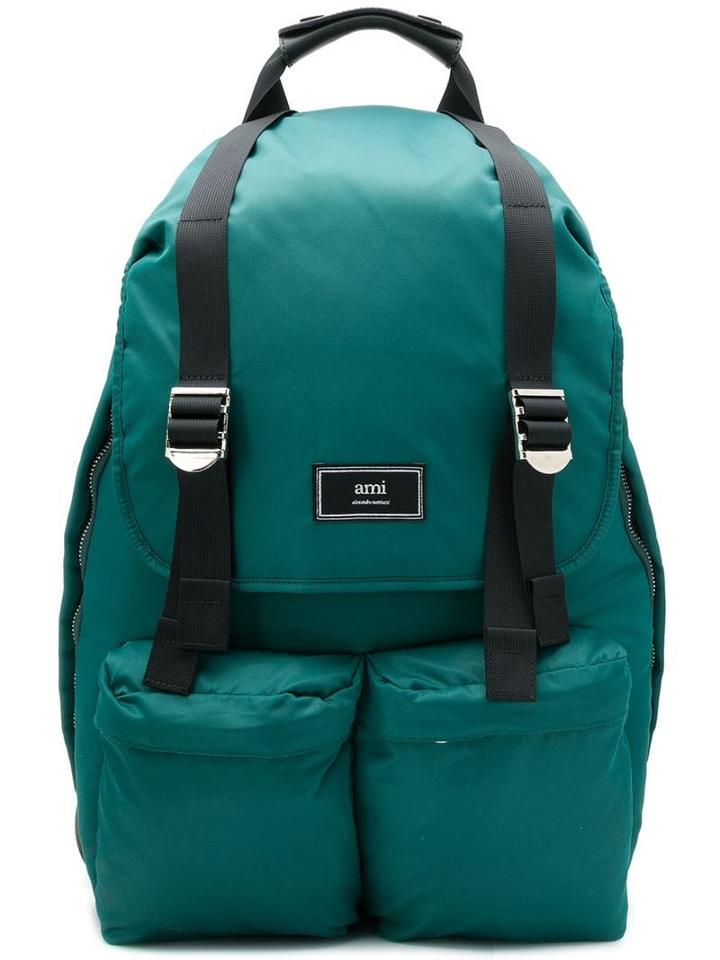 Ami Paris Backpack - Green