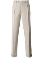Canali - Tailored Trousers - Men - Wool - 48, Nude/neutrals, Wool