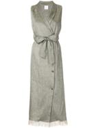 Cityshop Belted Midi Dress - Grey