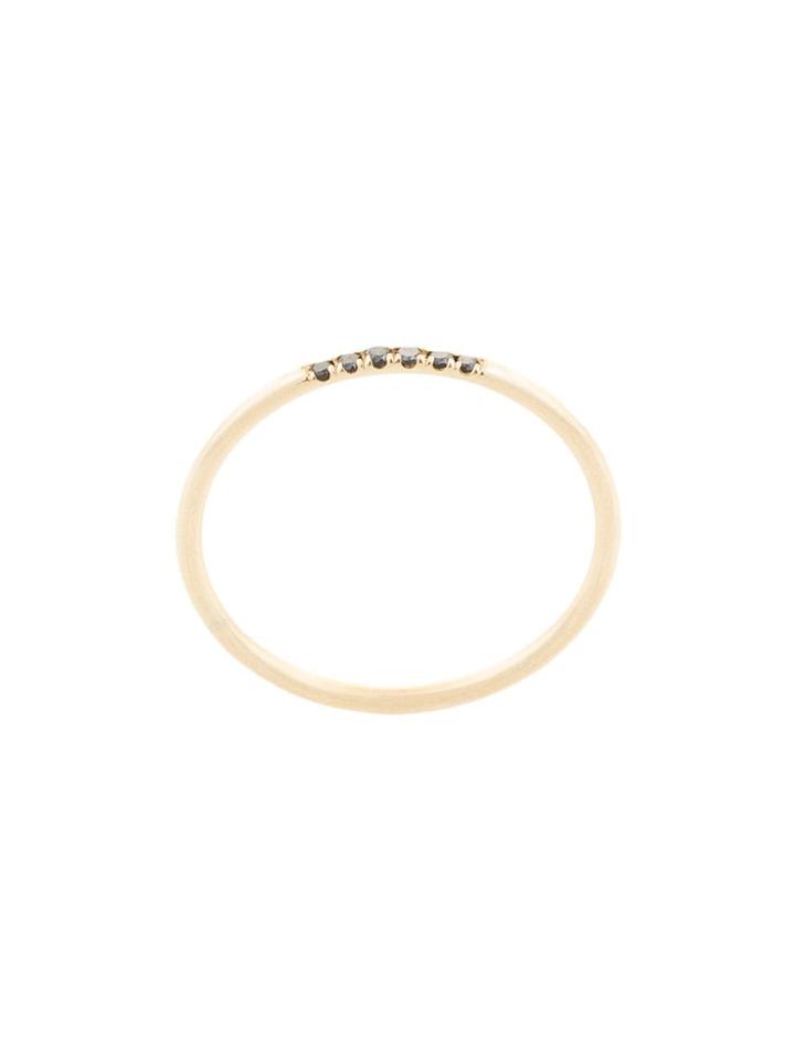 Jennie Kwon Band Embellished Ring - Gold