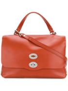 Zanellato - Studded Tote Bag - Women - Calf Leather - One Size, Yellow/orange, Calf Leather