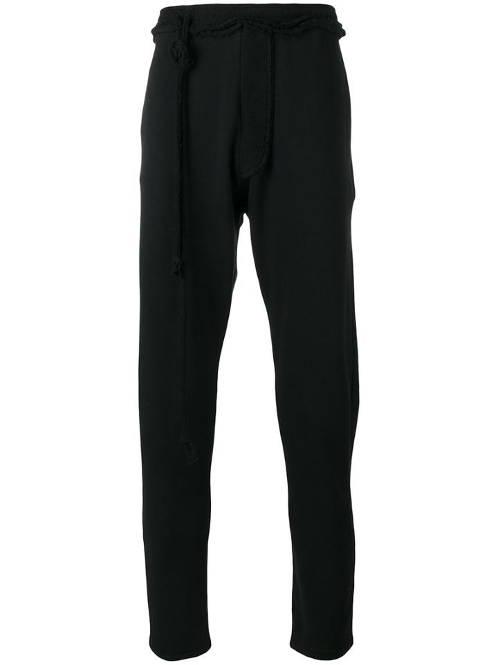 Alchemy Drawstring Track Pants, Men's, Size: Small, Black, Cotton/polyester