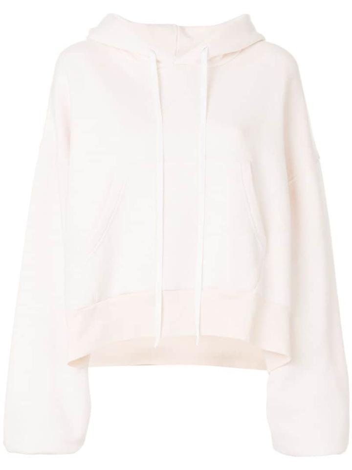 Unravel Project Oversized Terry Hoodie - Pink