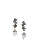 Camila Klein Pérola Earrings - Black