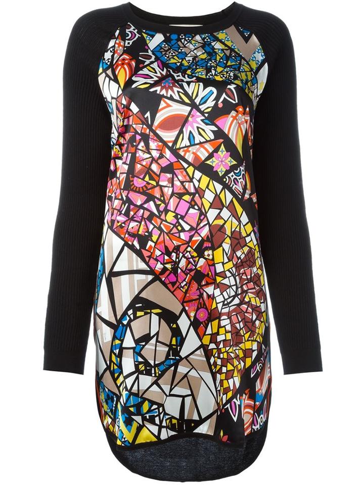 Emilio Pucci Stained Glass Print Dress