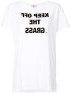 Anya Hindmarch Keep Off The Grass T-shirt - White