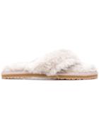 Mou Furry Flip-flops - Grey