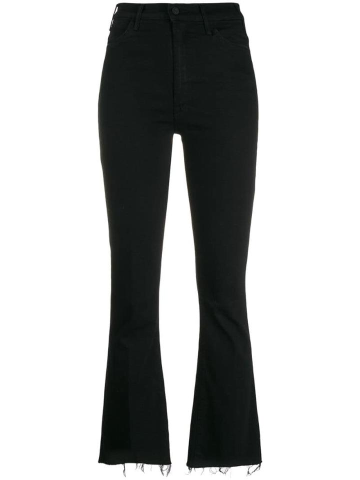 Mother The Hustler Flared Jeans - Black