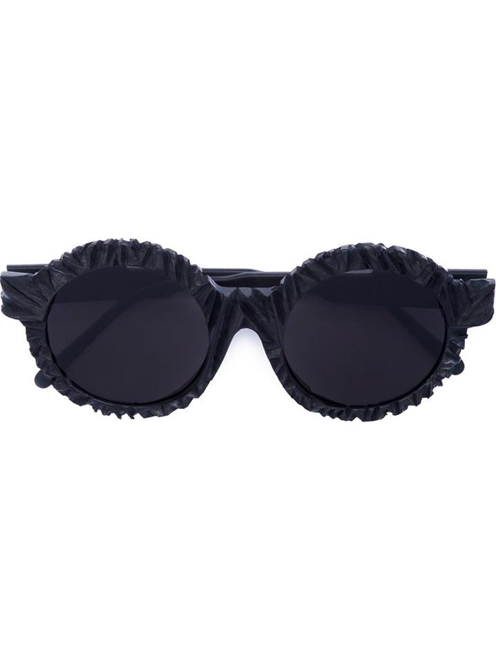 Kuboraum 'mask K14' Sunglasses, Adult Unisex, Black, Acetate